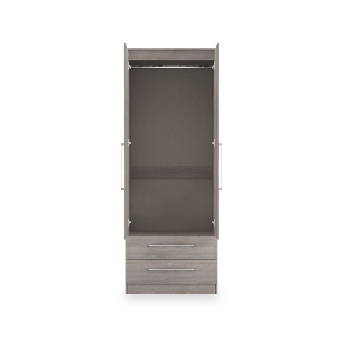 Ellington Double Wardrobe With Drawers