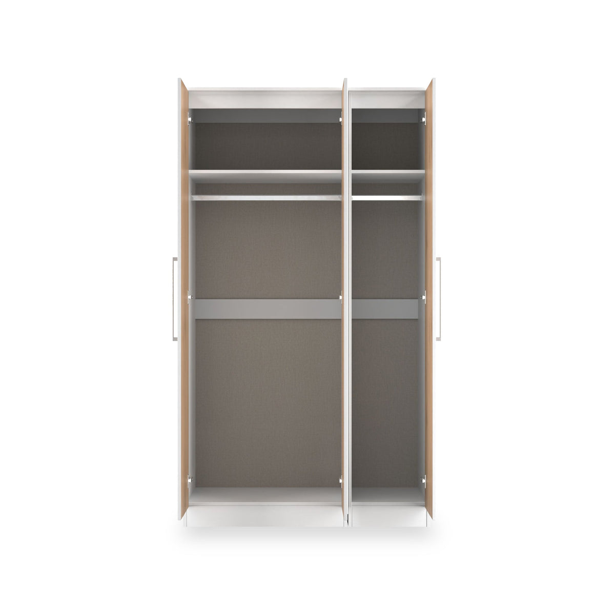 Ellington Triple Mirrored Wardrobe