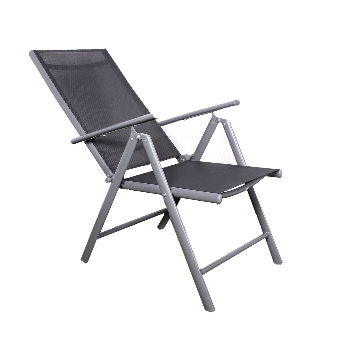 Rio Reclining 4 Seat Dining Set with Parasol