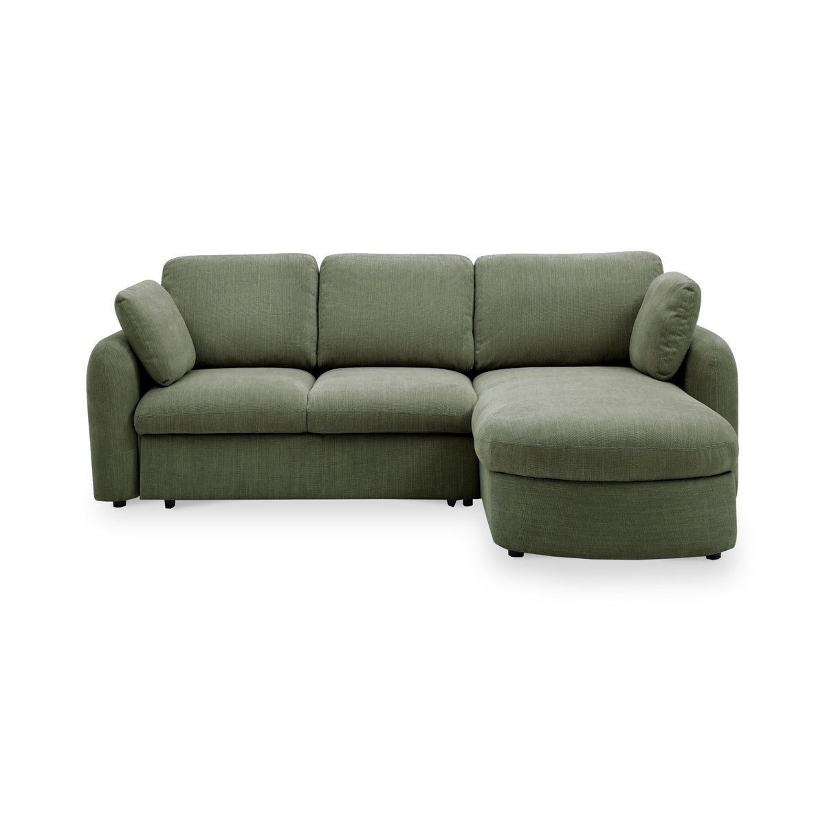 Belvere Curved Corner 3 Seater Sofa Bed