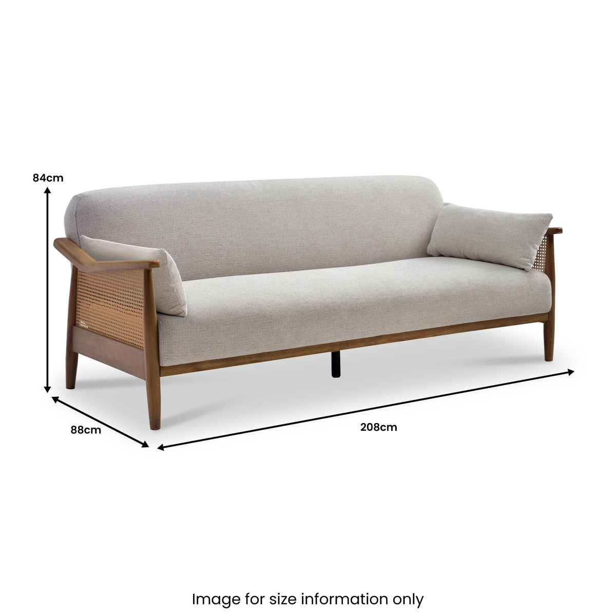 Evra 3 Seater Sofa Bed