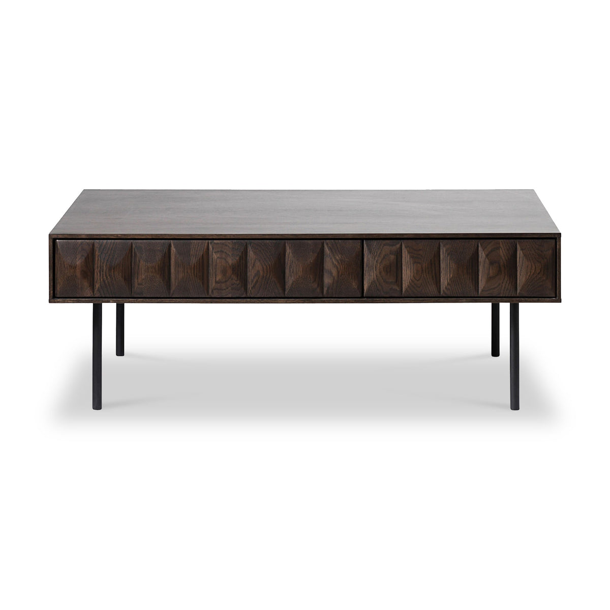 Roka Oak Geometric Coffee Table