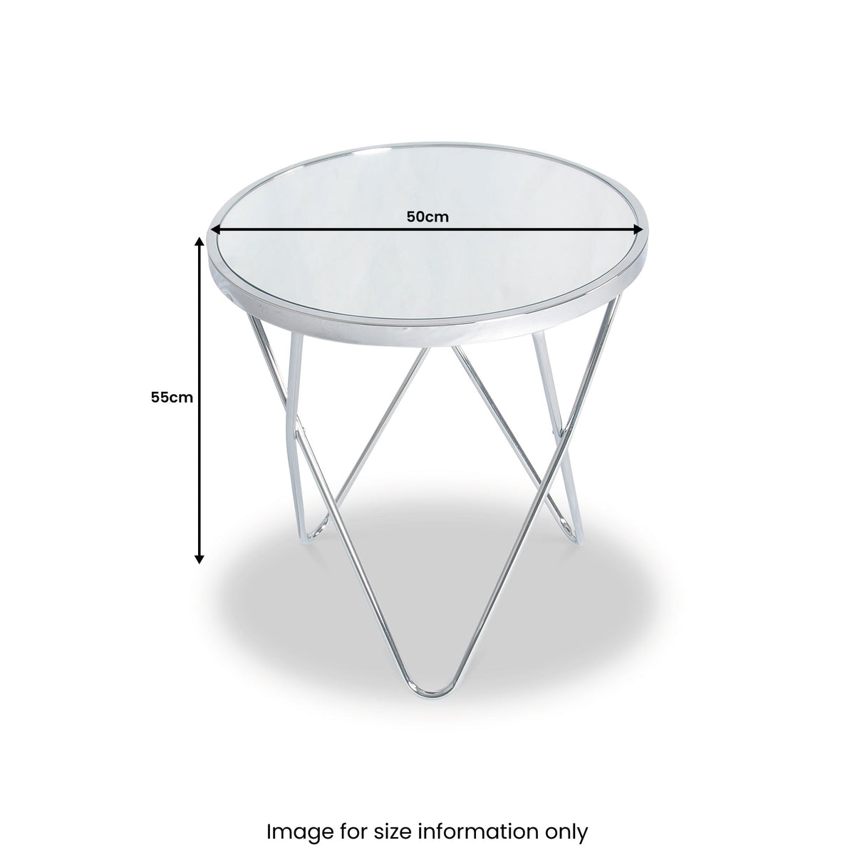 Rhodes Round Lamp Table