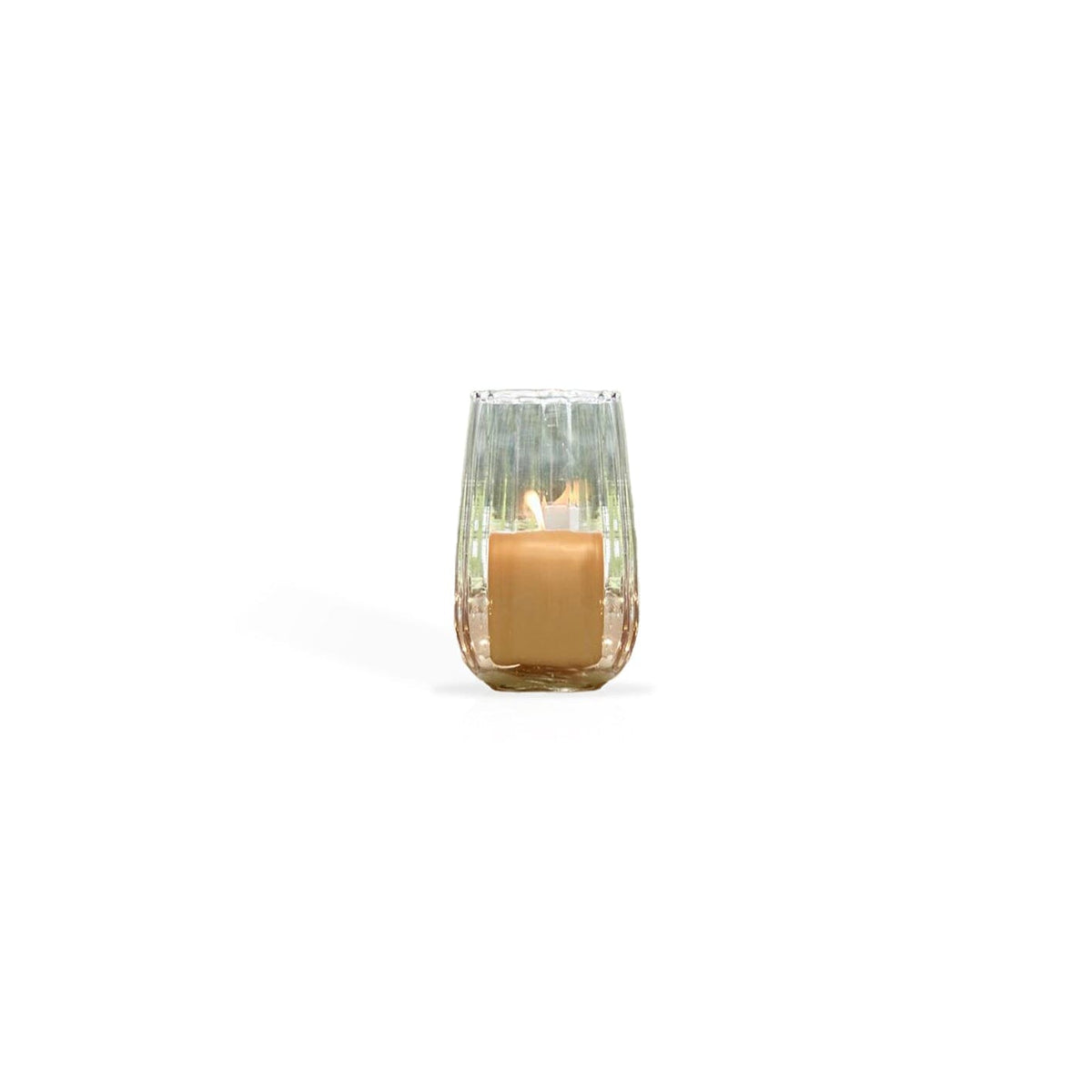 Dalen Glass Tea Light Holder with 2 Dalen Candle Holder - Frosted