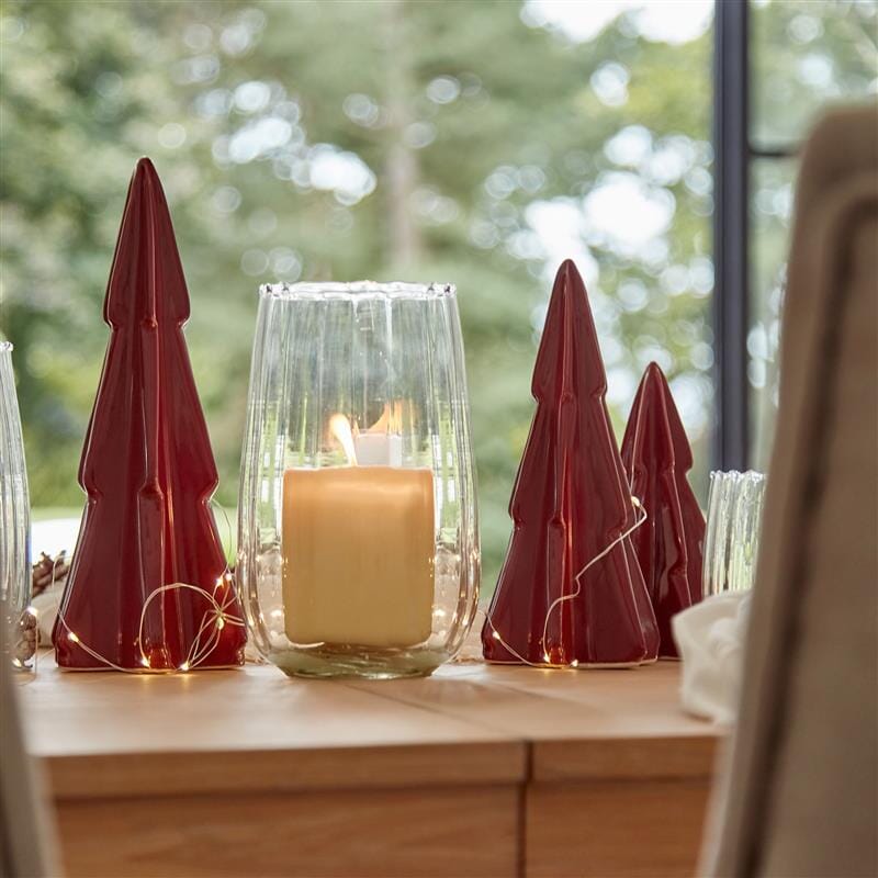 Dalen 22cm Glass Candle Holder - Clear