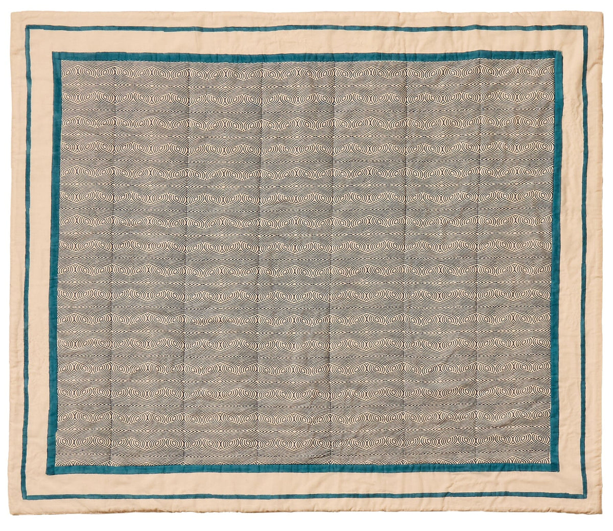 Somersby 125x145cm Bed Spread - Teal