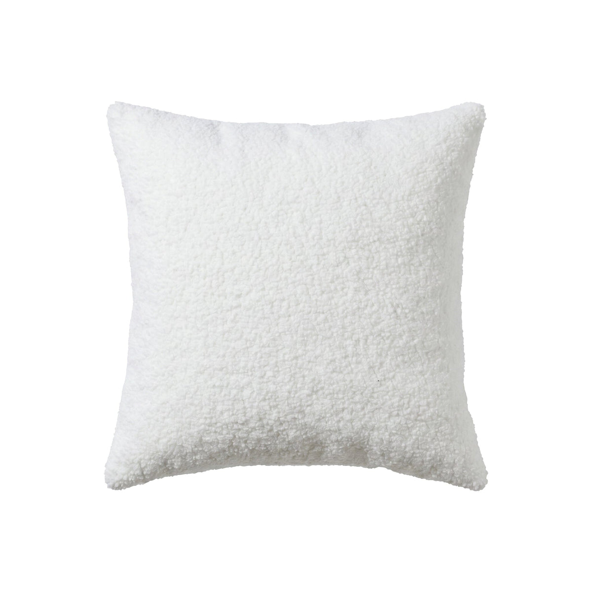 Shelton 45x45cm Teddy Cushion Cover - Cream