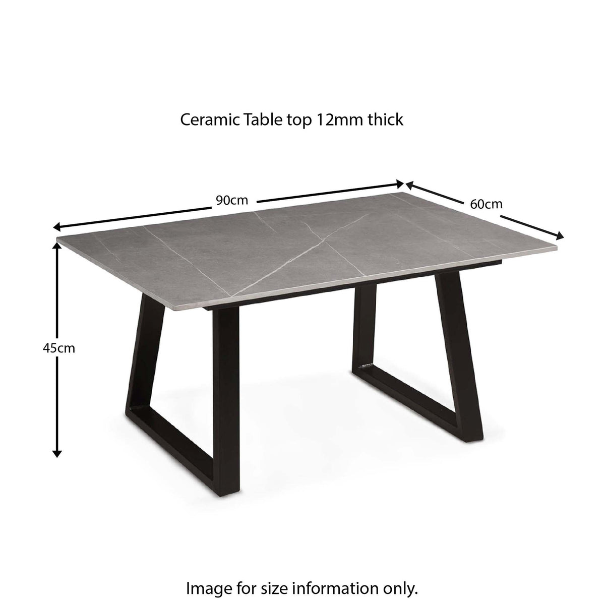 Milan Ceramic Coffee Table