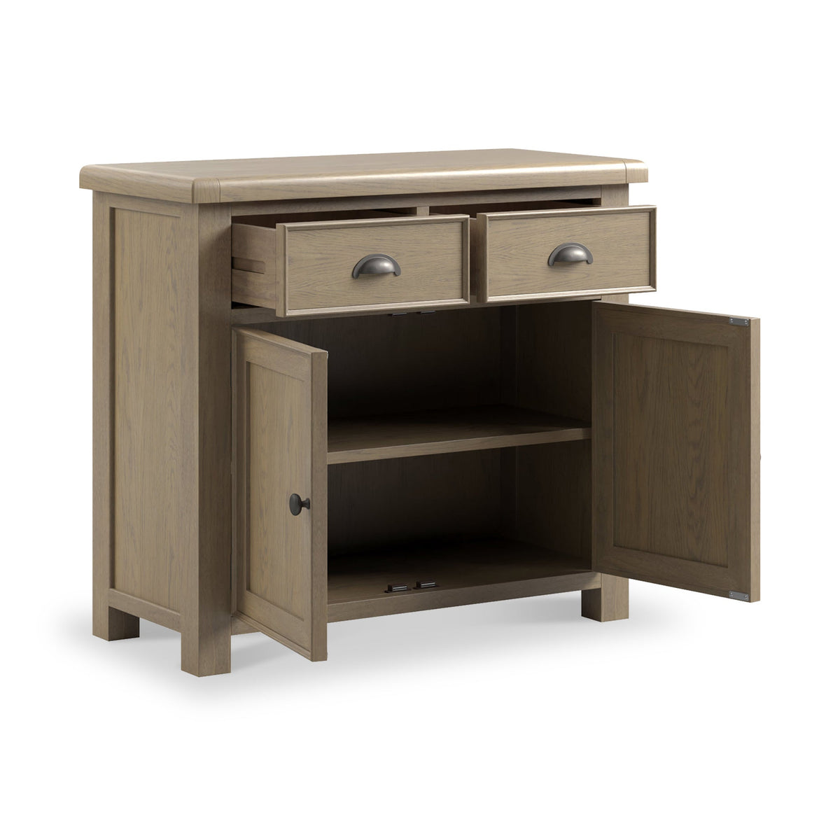 Taunton Smoked Oak Mini Sideboard