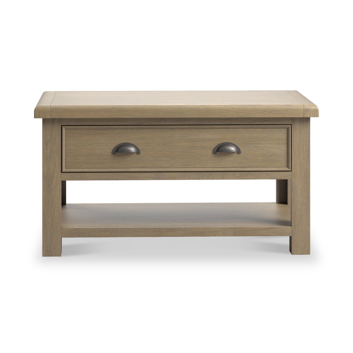 Taunton Smoked Oak Coffee Table with Drawer