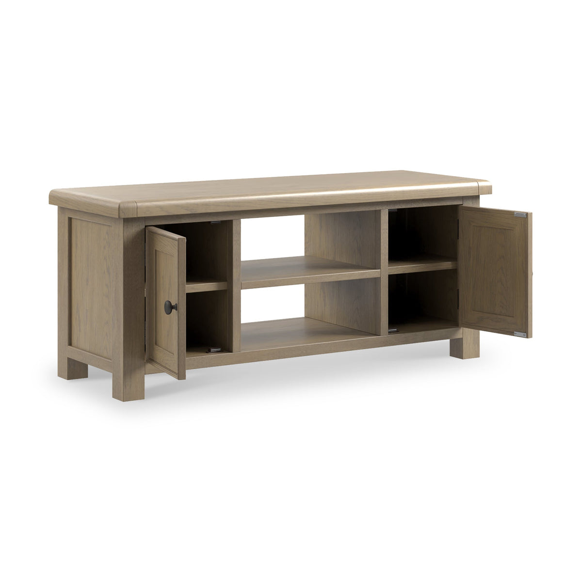 Taunton Smoked Oak 115cm Wide TV Unit