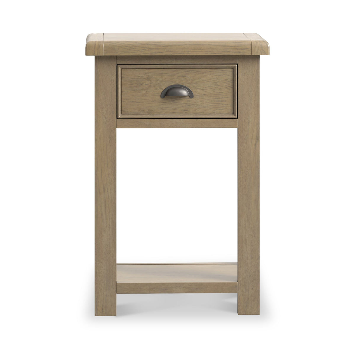 Taunton Smoked Oak Side Table