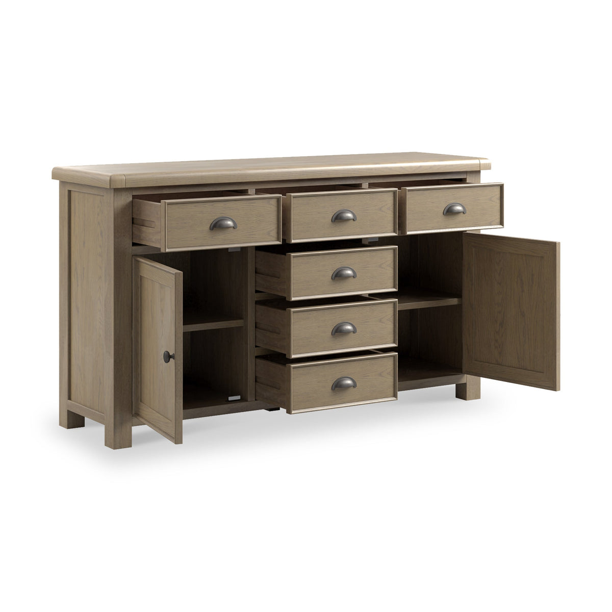 Taunton Smoked Oak Extra Large Sideboard