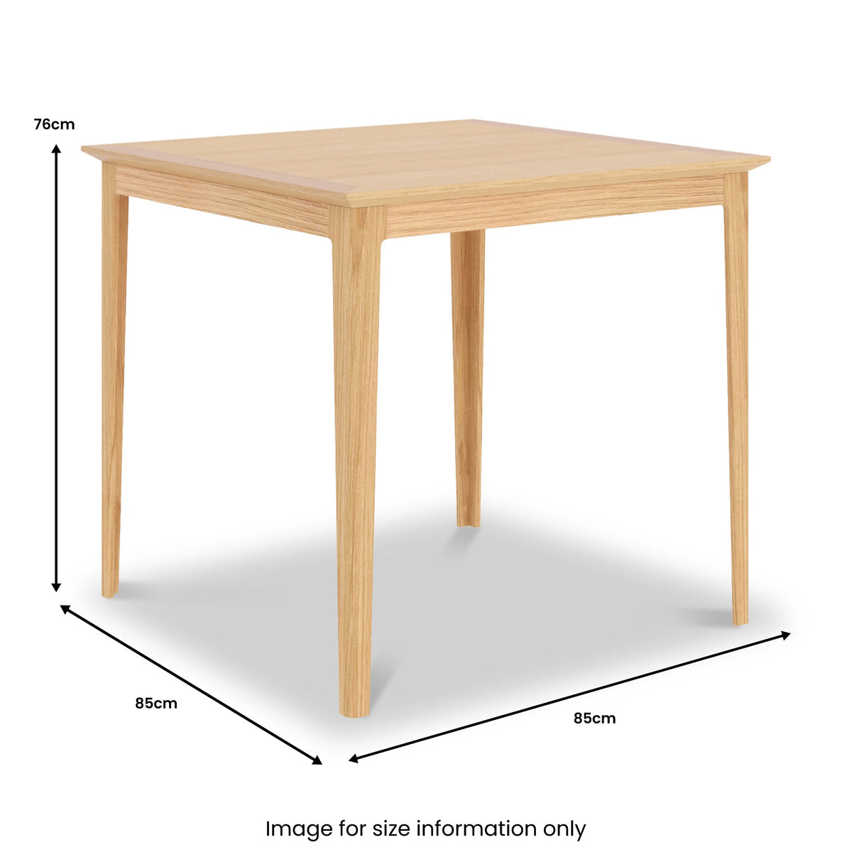 Towan 85cm Square Dining Table