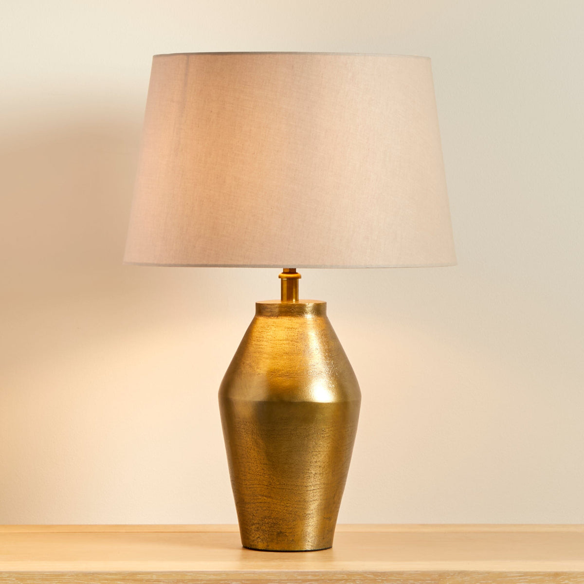 Thurlestone 29cm Metal Lamp Base - Gold