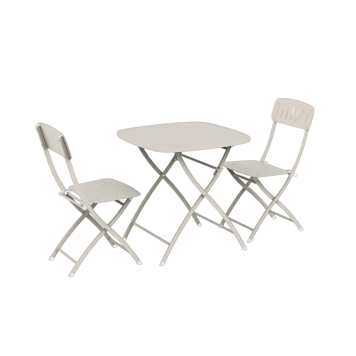 Venice 70cm Square Bistro Set