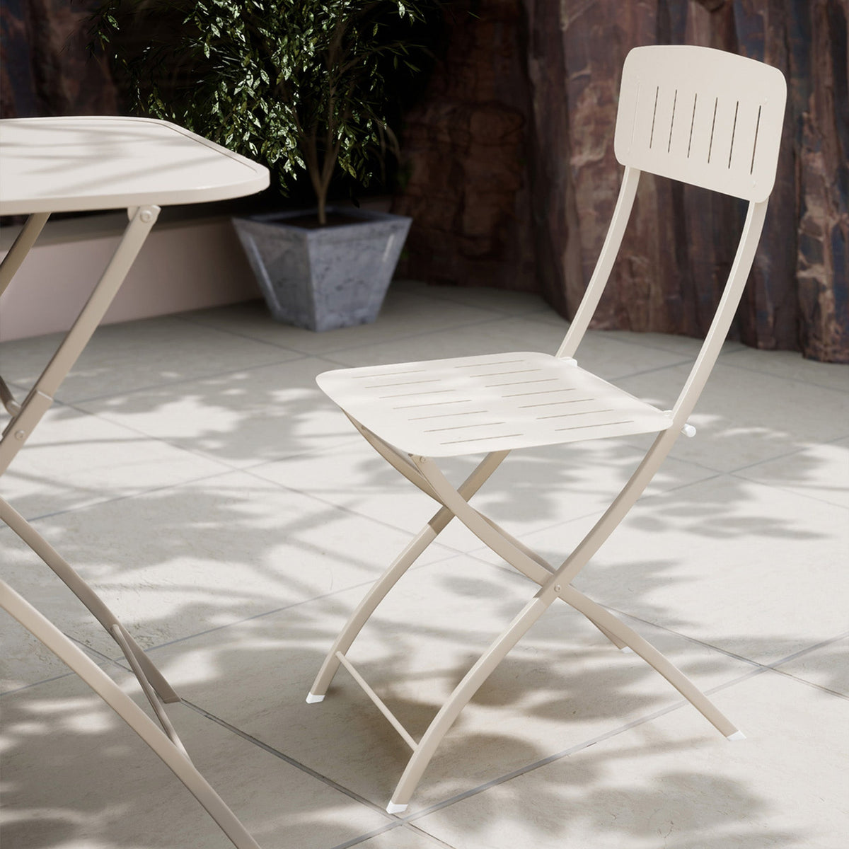 Venice 70cm Square Bistro Set