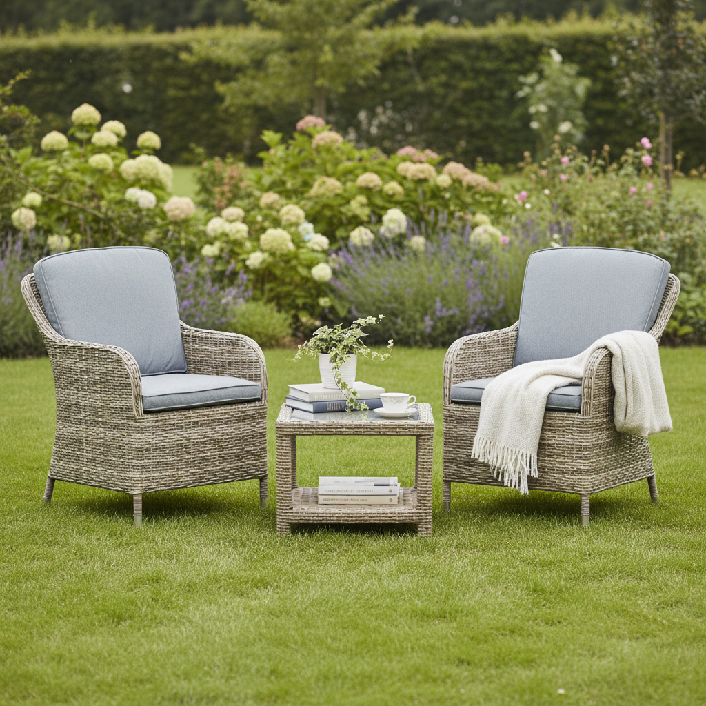Wentworth Deluxe Rattan Companion Set
