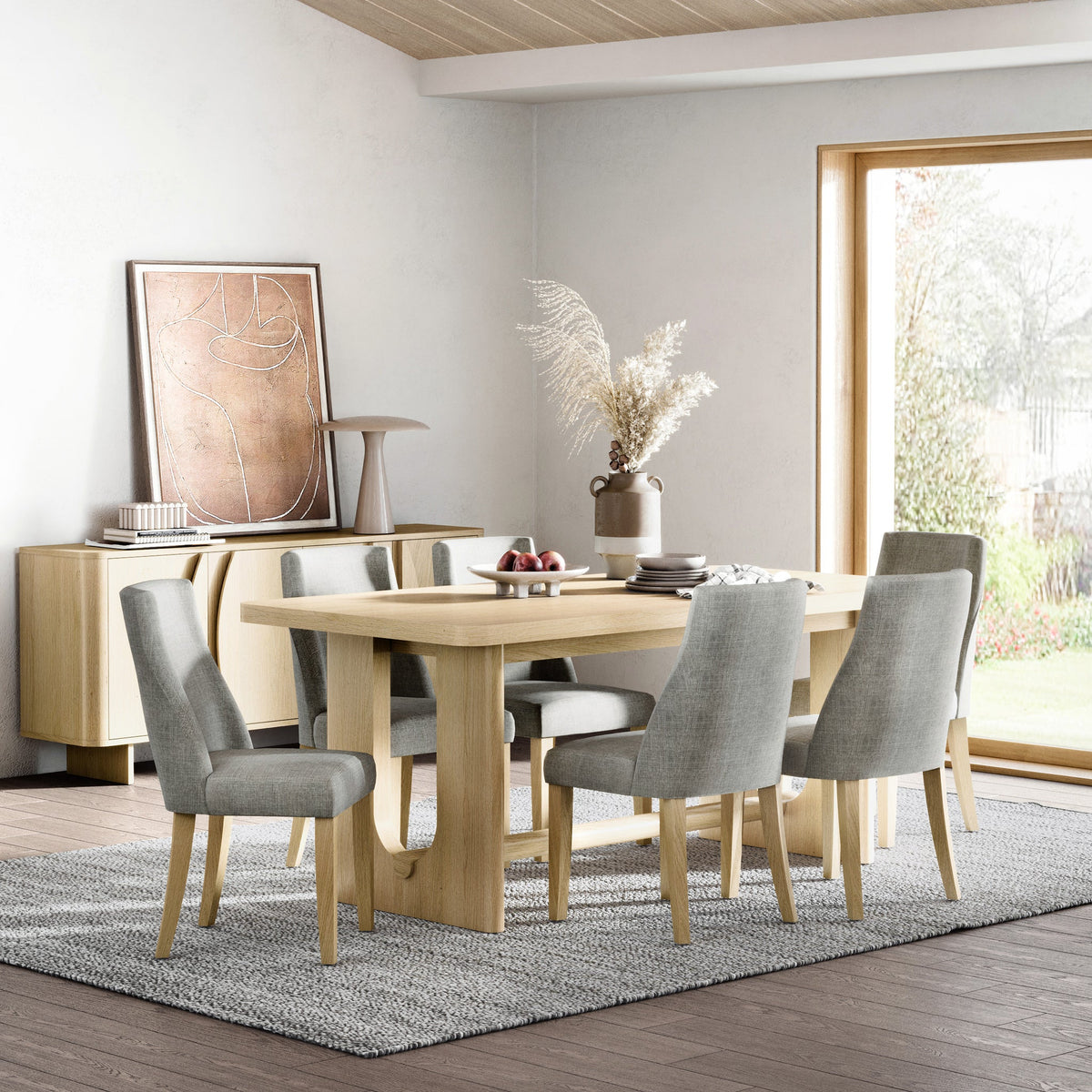 Whitstone Oak Small 150-195cm Extending Dining Table
