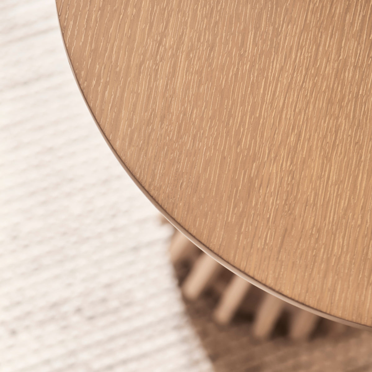 Willow Side Table - Whitewash Oak