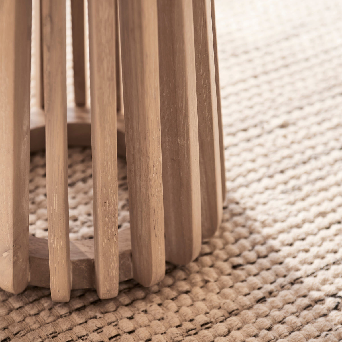 Willow Side Table - Whitewash Oak