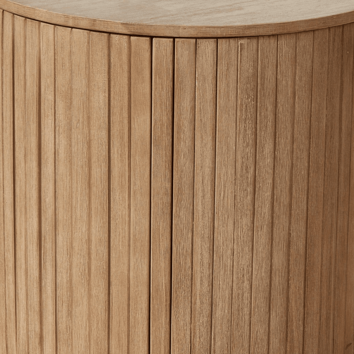 Outlet - Akira Wood Storage Side Table/ Parasol Base