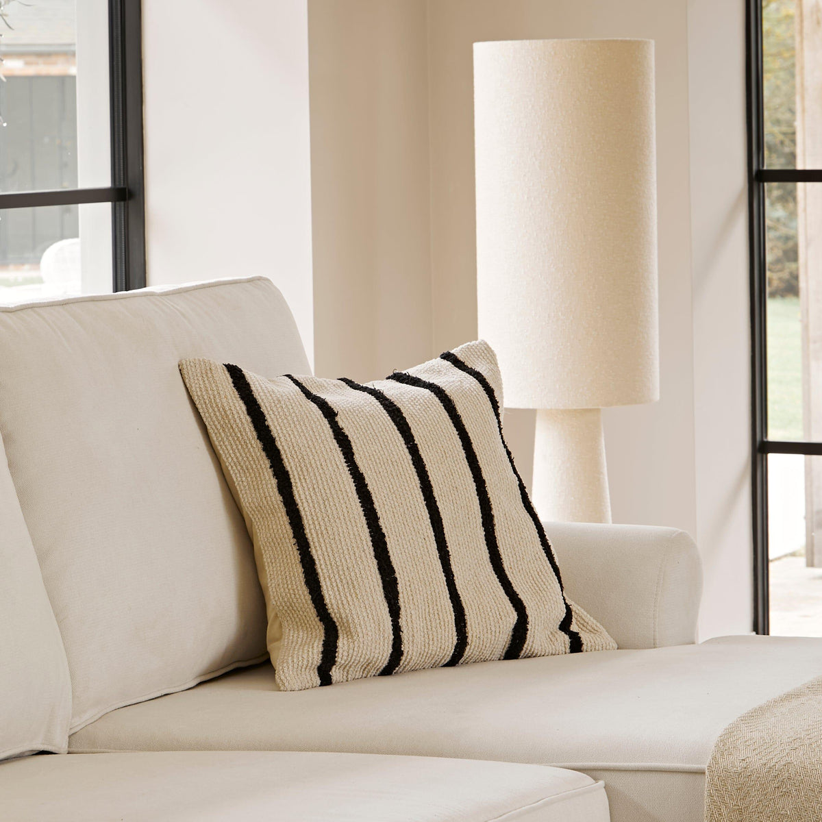 OUTLET - Annabelle Chaise Corner Sofa - Natural Ivory