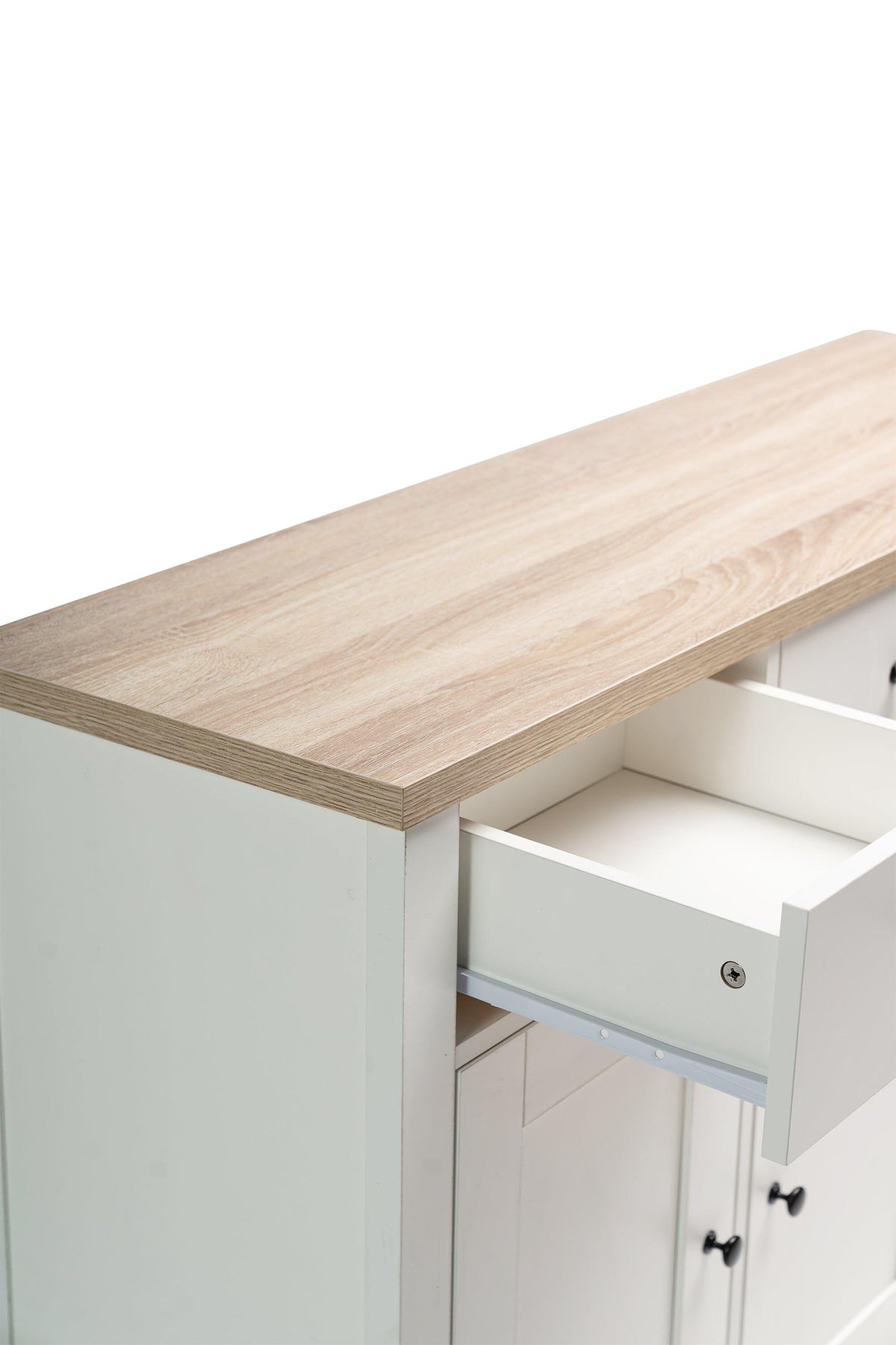 Bampton 3 Door Sideboard - Alabaster White