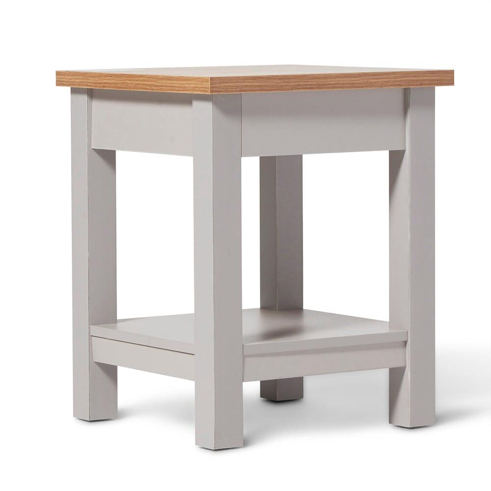 Outlet - Bampton Grey Side Table