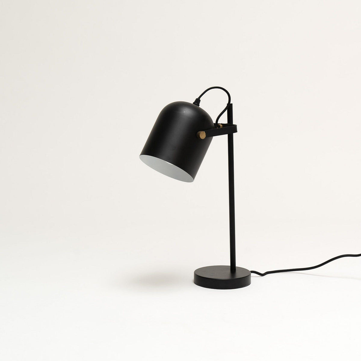 Outlet - Birstall 41cm Metal Desk Lamp - Black