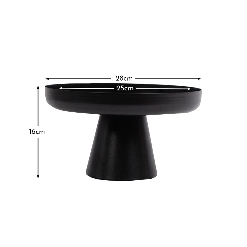 Boswell 28cm Tray - Black Metal