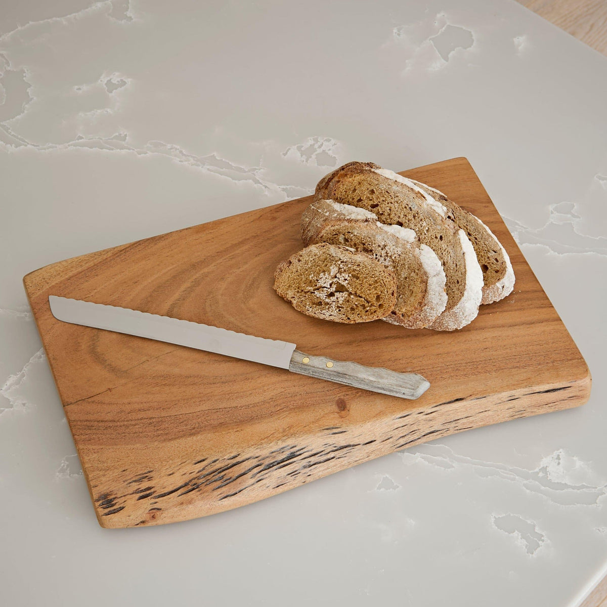 Bosco 40x25cm Wooden Serving Board - Natural