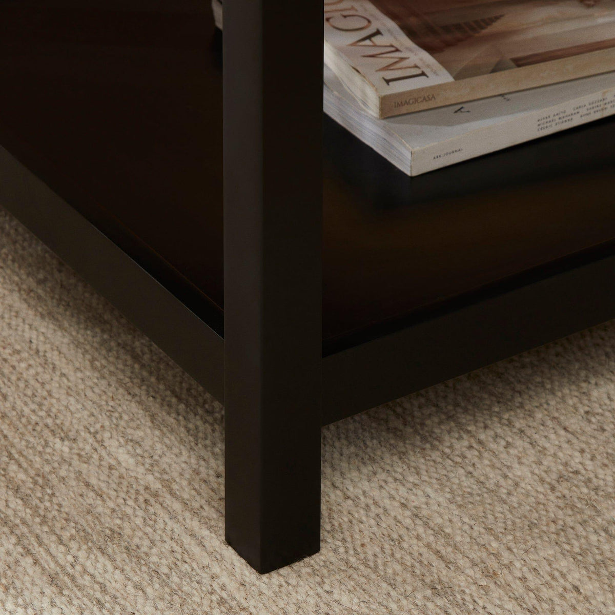Charlie Noir Black Coffee Table