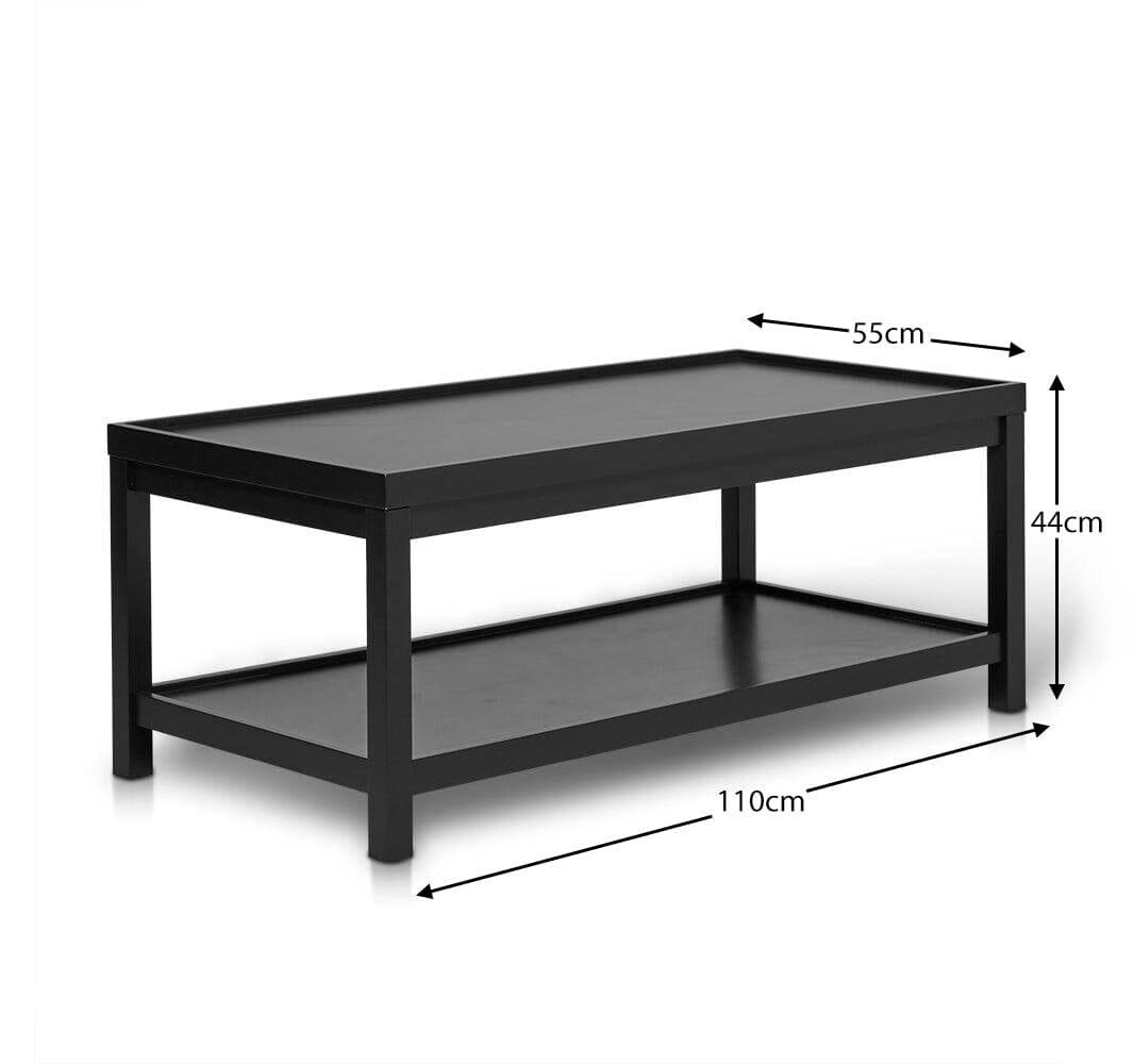 Charlie Noir Black Coffee Table