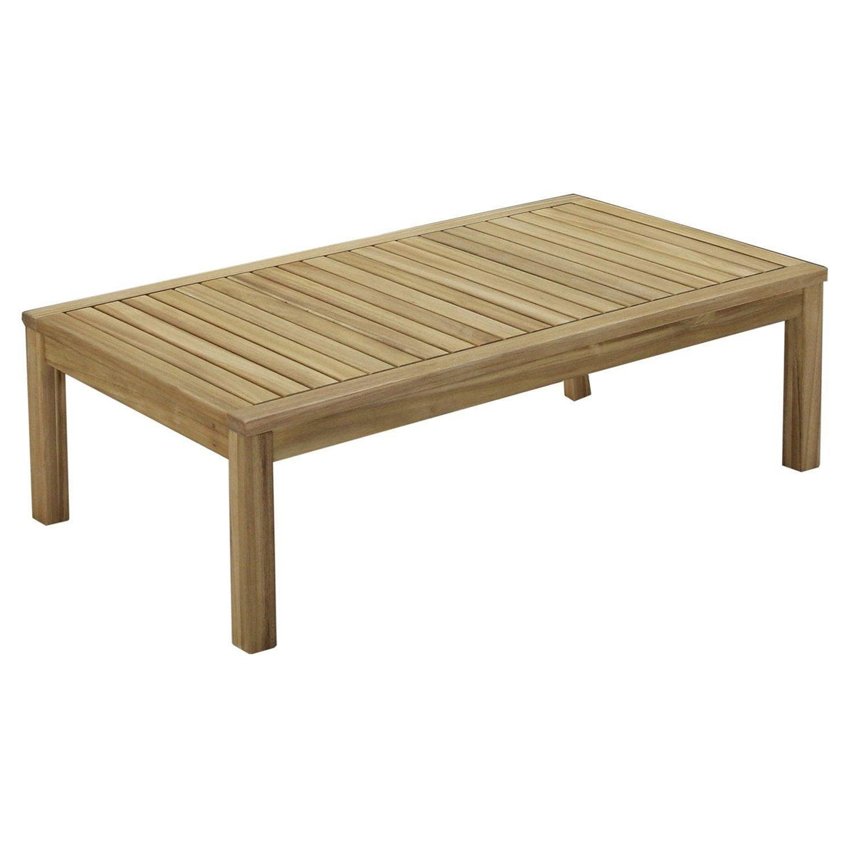 Dakota Wooden Garden Corner Sofa Set - Red Cushions