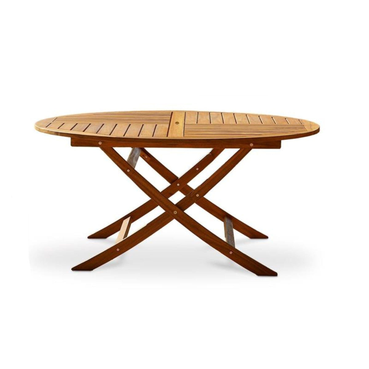 Ashby 8 Seater Wooden Round Garden Dining Set with Arms - 160cm