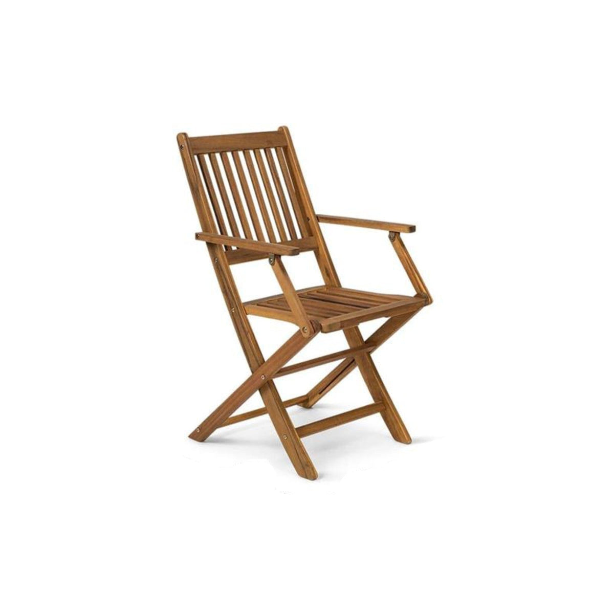 Ashby 8 Seater Wooden Round Garden Dining Set with Arms - 160cm