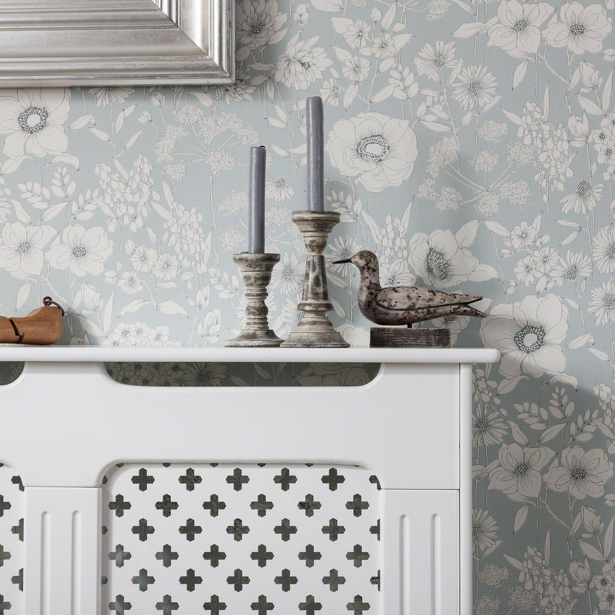 Edith Radiator Cover - White - Small