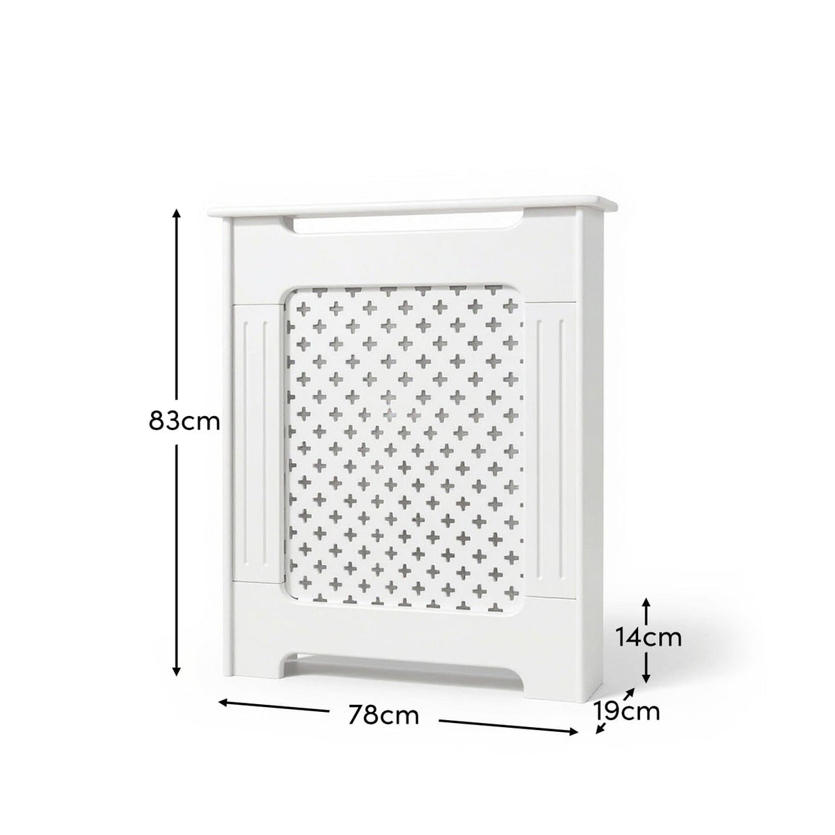 Edith Radiator Cover - White - Small