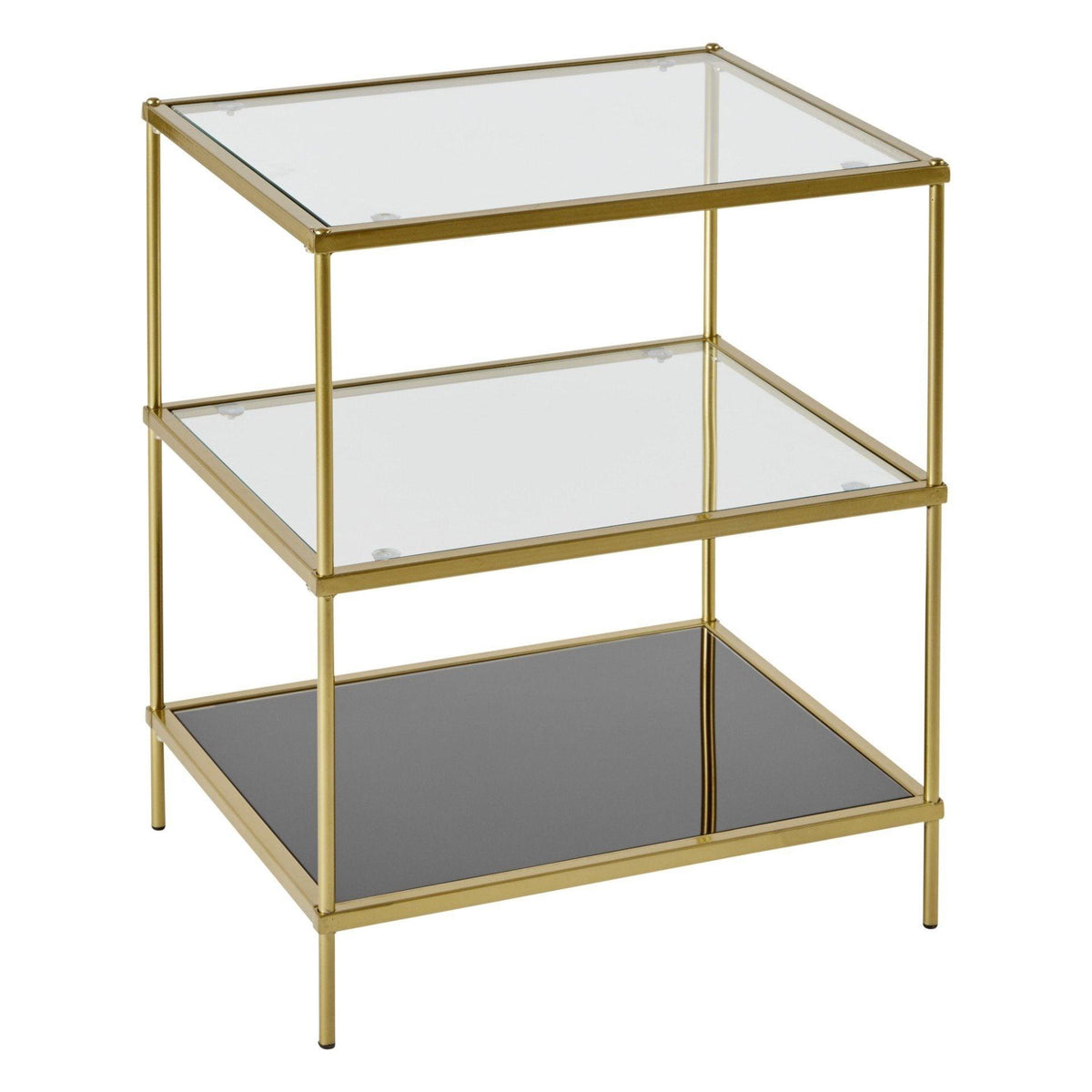 Evelyn Gold Side Table