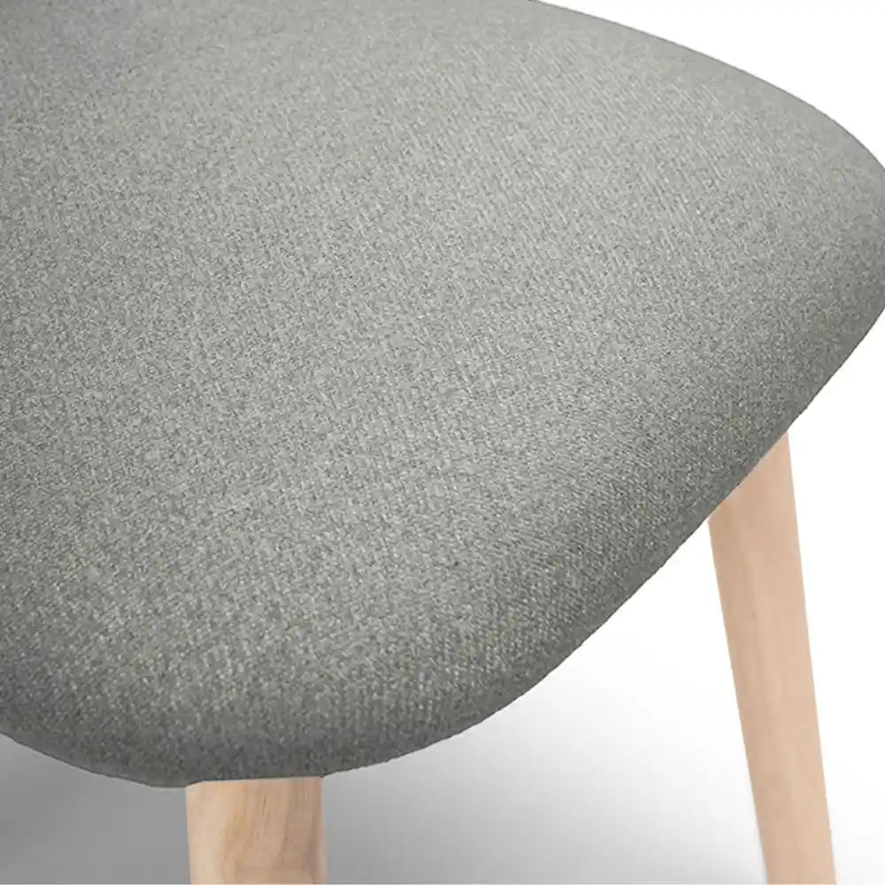 OUTLET - Freya Fossil Dining Chairs - Set of 2 - Whitewash Oak Legs