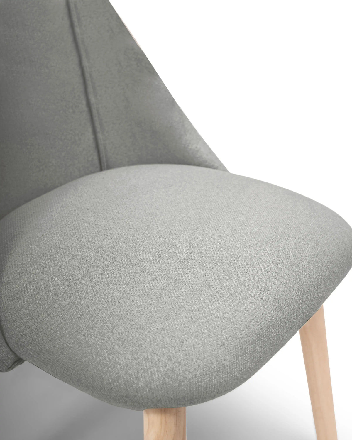 OUTLET - Freya Fossil Dining Chairs - Set of 2 - Whitewash Oak Legs