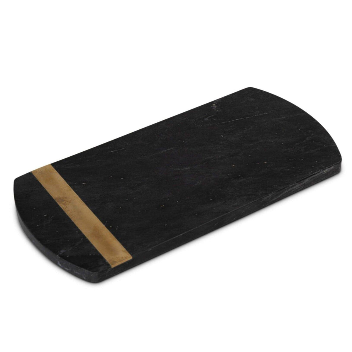 Grazeley 38x18cm Marble Serving Board - Black