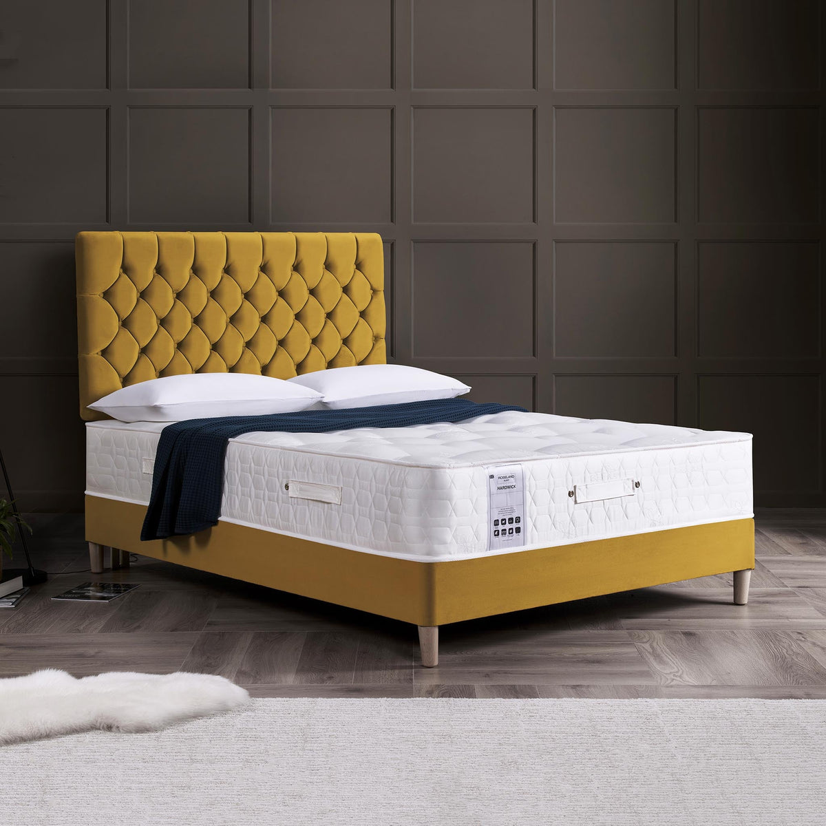 Hardwick 1500 Pocket Tufted Mattress by Roseland Sleep