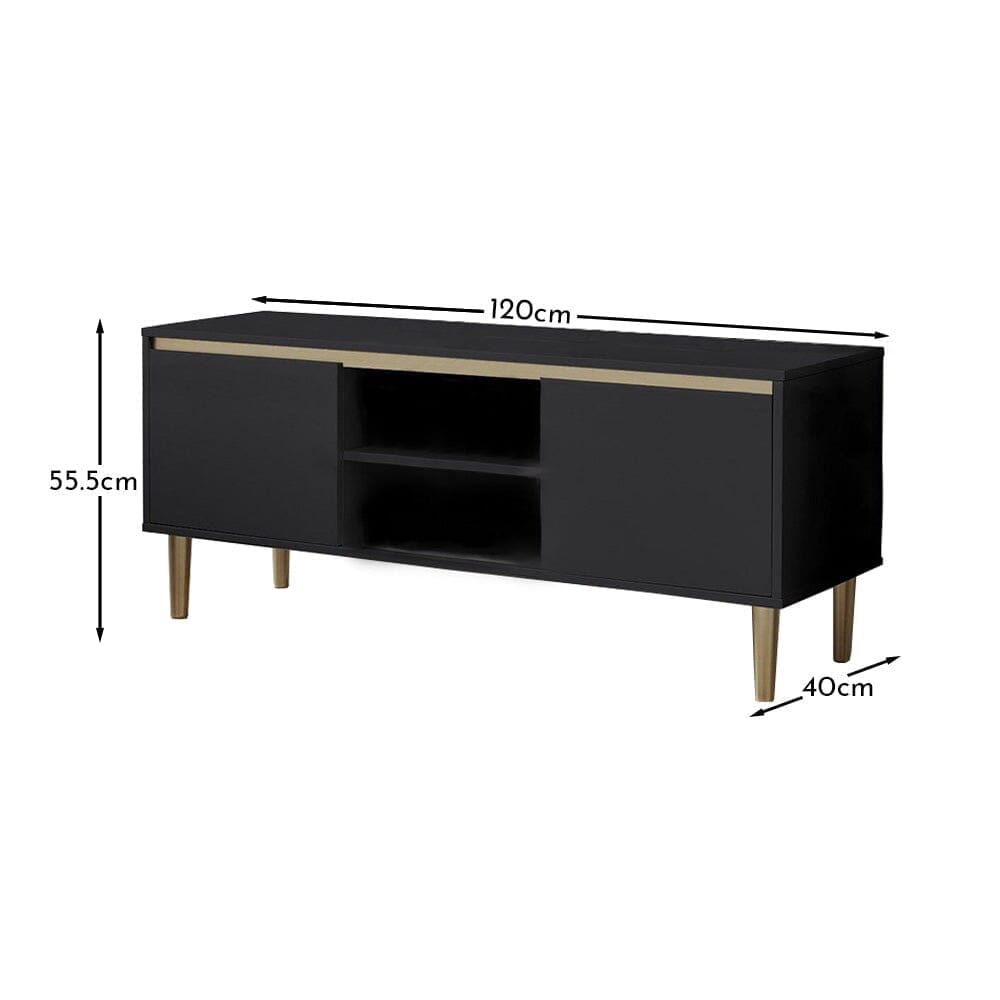 Iliana Charcoal Grey TV Unit