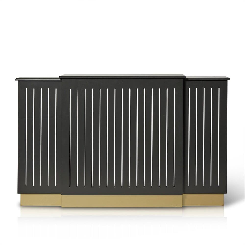 Iliana Extendable Radiator Cover in Charcoal Grey