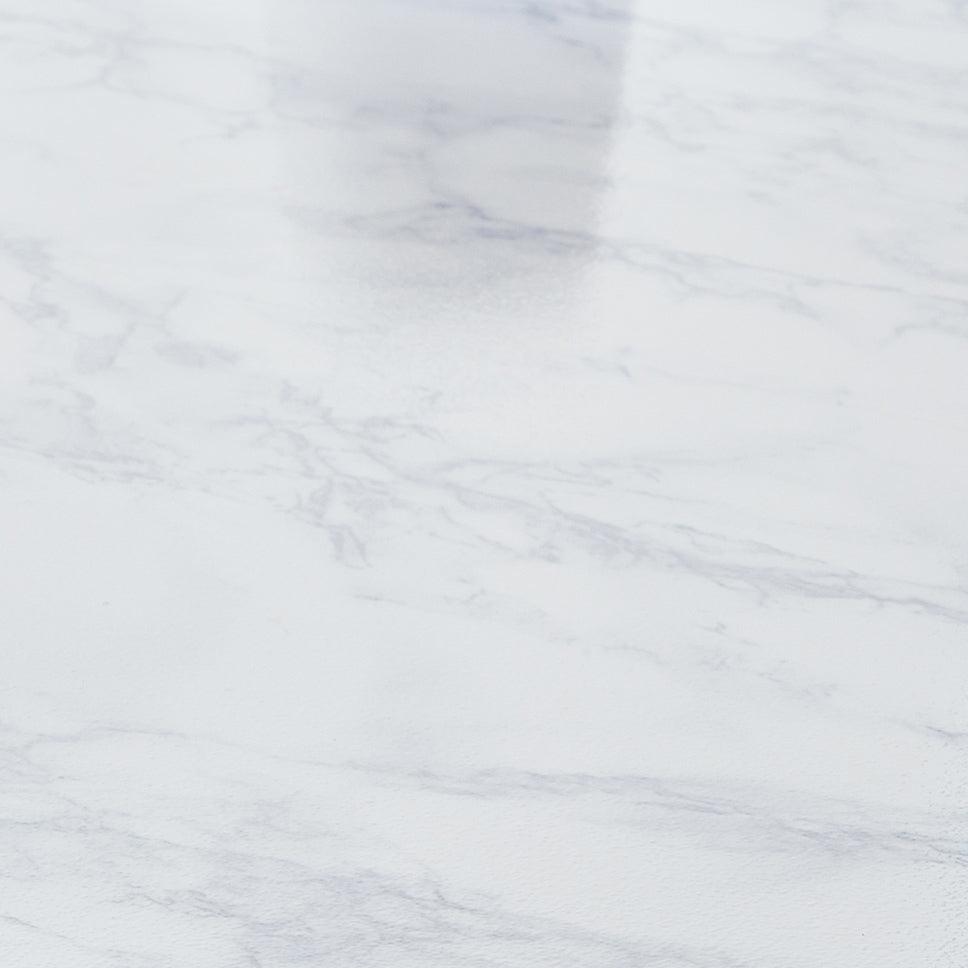 Jay Marble Effect Nest of Tables - Black Frame
