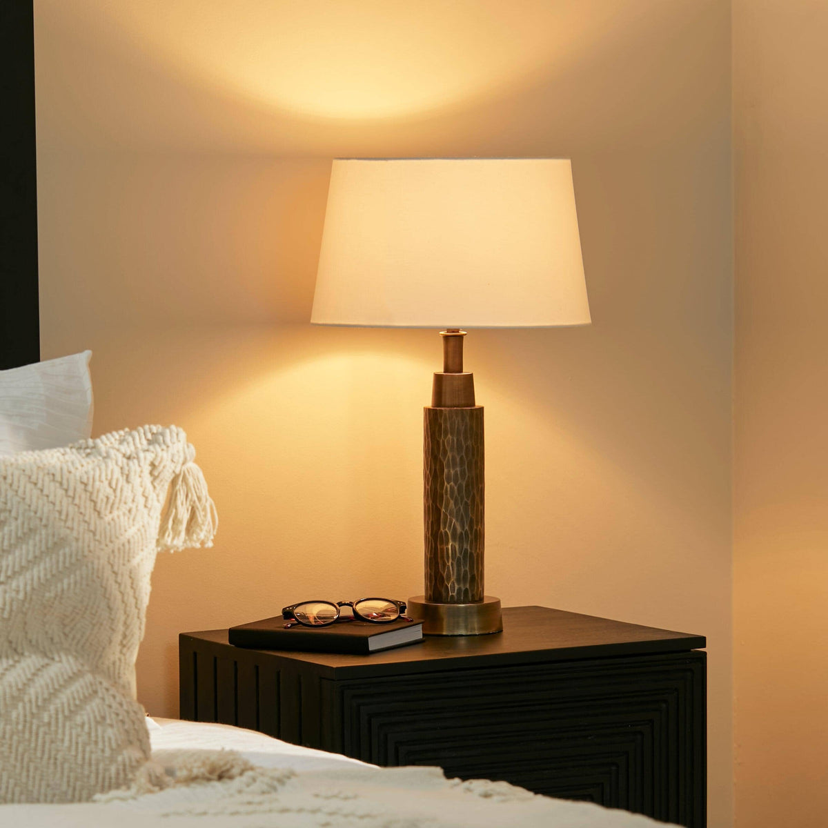 Kimmeridge 32cm Metal Lamp Base - Gold