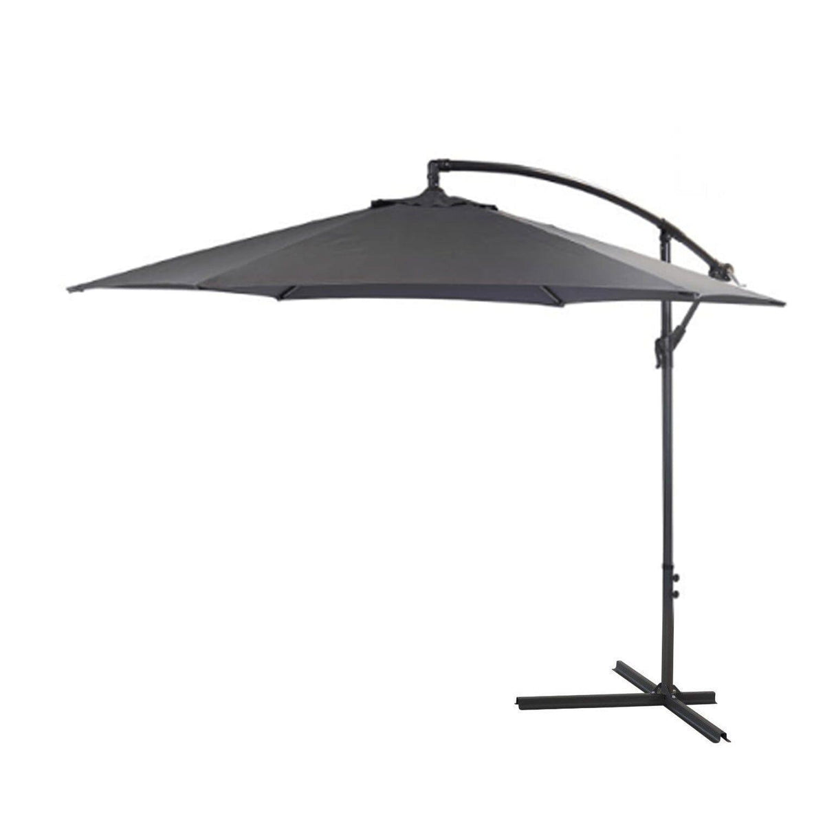 Grey Lean Over Parasol - 2.9m Round