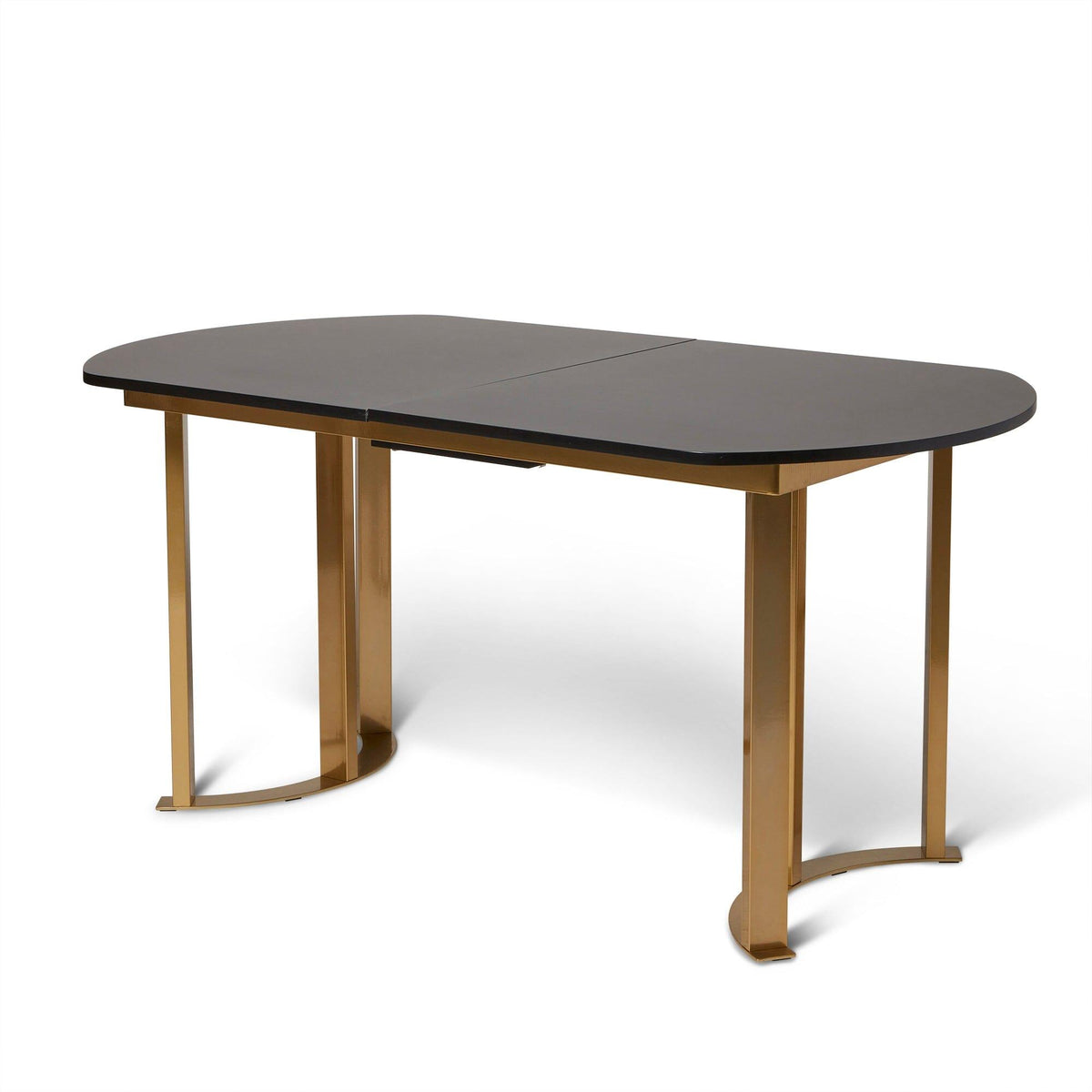 Lua Noir Black Dining Table - Extendable